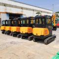 mini chinese excavator for farm construction 1 ton