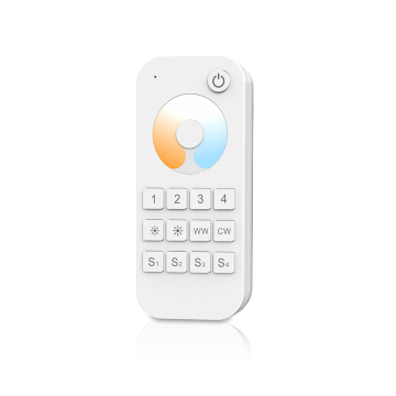 Skydance RT7 RF Wireless Remote for 4-Zone CCT LED Dimmer - Warm & Cool White