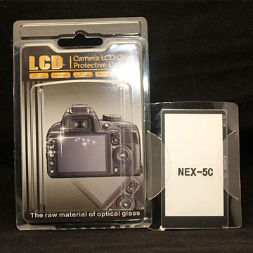 Digital Camera LCD Cover for Sony Camera, Made of Polycarbonate