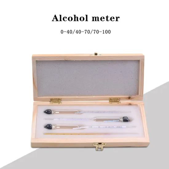 Alcoholometers Wine Meter Measuring Alcohol Concentration Meter Whisky Vodka Bar Set Tool Alcohol Meter