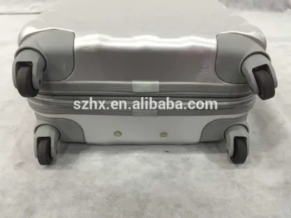 2015 energetic ABS/pc travel luggage zipper frame for boarding