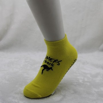 CSP-215 smart children good quality sock non slip rubber sole with cute kangaroo partten