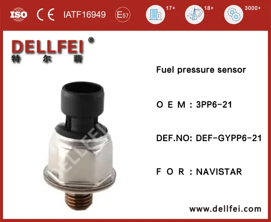 For Fuel Rail Pressure Sensor 3PP6-21 for NAVISTAR