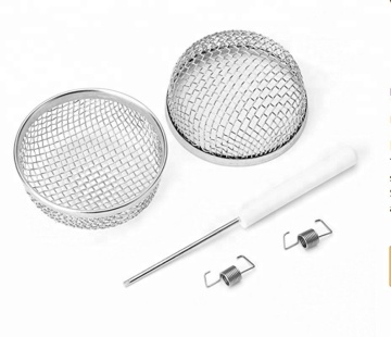 Layar ventilasi tungku RV: mesh stainless steel dengan alat instalasi