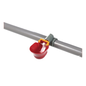 108A Red Plastic Automatic Poultry Water Cup