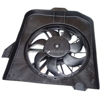 4809170AE 4809170AF CH3113102 A/C Condenser Fan Radiator Fan Assembly for Dodge Grand Caravan 2001-2005 Chrysler Voyager