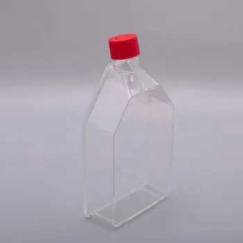 Ergonomic Ventilated & Sealed Lab Cell Culture Flasks 25~175cm²
