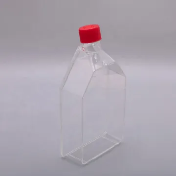 Ergonomic Ventilated & Sealed Lab Cell Culture Flasks 25~175cm²
