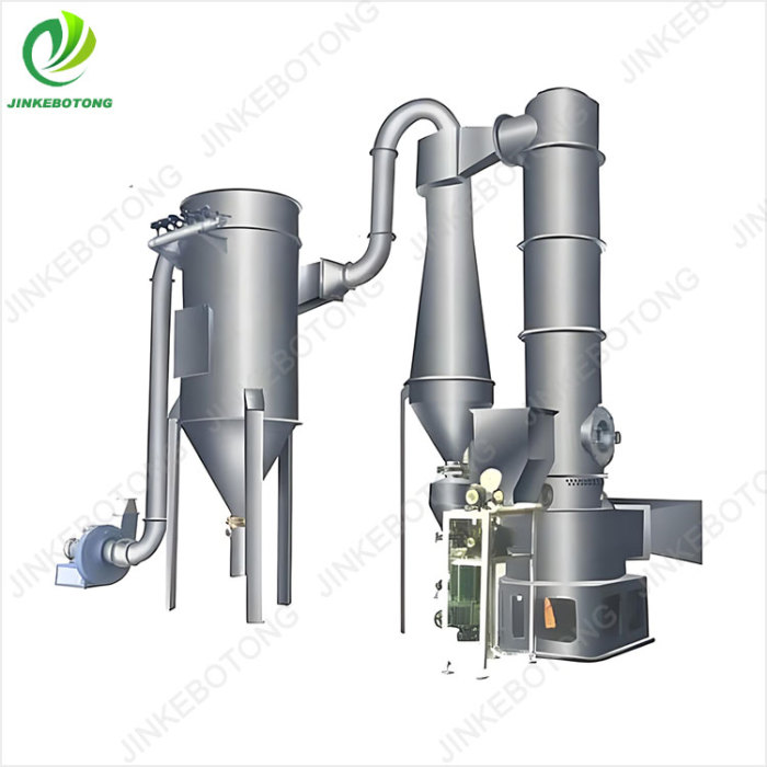 Starch rotary flash dryer