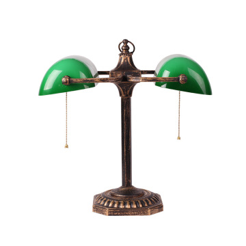 LEDER Green Bedside Table Lamps