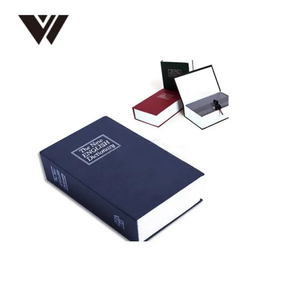 New Dictionary Hollow Book Safe Hidden Safe Blue