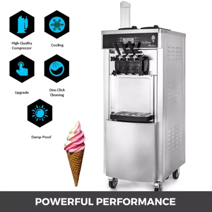 2023 Si Hao High Quality Ice Cream Machine - Vevor Ice Cream Machine in Stock