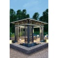 Galvanized Steel Metal Double Roof Aluminum Gazebo