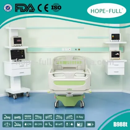 Adjustable electric hospital bed/home care bed