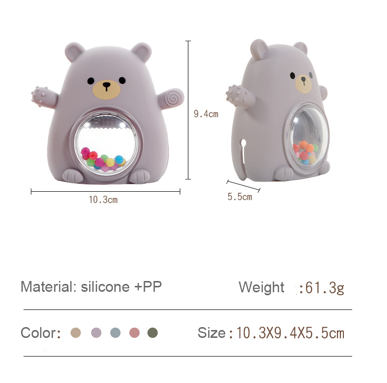 silicone teether MFZ-T029