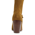 Soft Faux Fur High Heel Short Boots