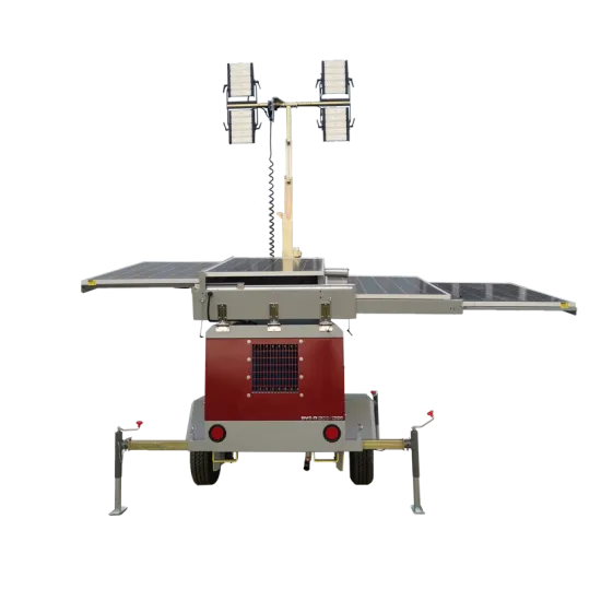 Safe and stable LED diesel light tower