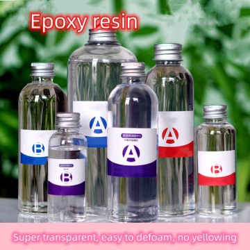 Crystal Porcelain Lukisan Epoxy Resin Cecair