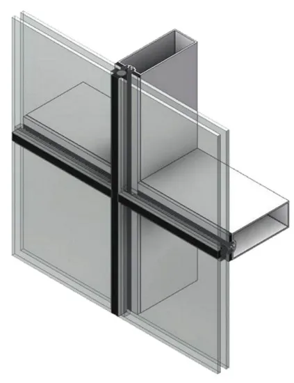 Aluminium Curtain Wall and Curtain Wall Profile