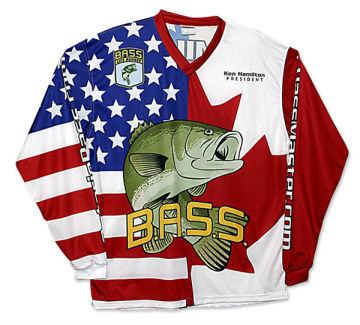 High Quality Sublimation Fishing Clothing