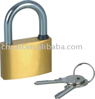 Brass Padlock Thick Type