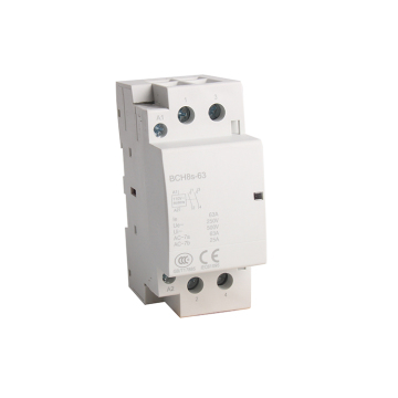 BCH8S 63A 110V-250V 2P AC Contactor for DIN Rail Mounting