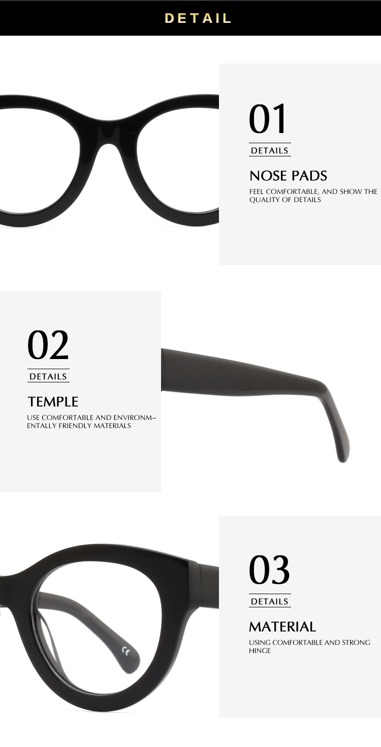 Fashion Acetate Optical Frame Glasses