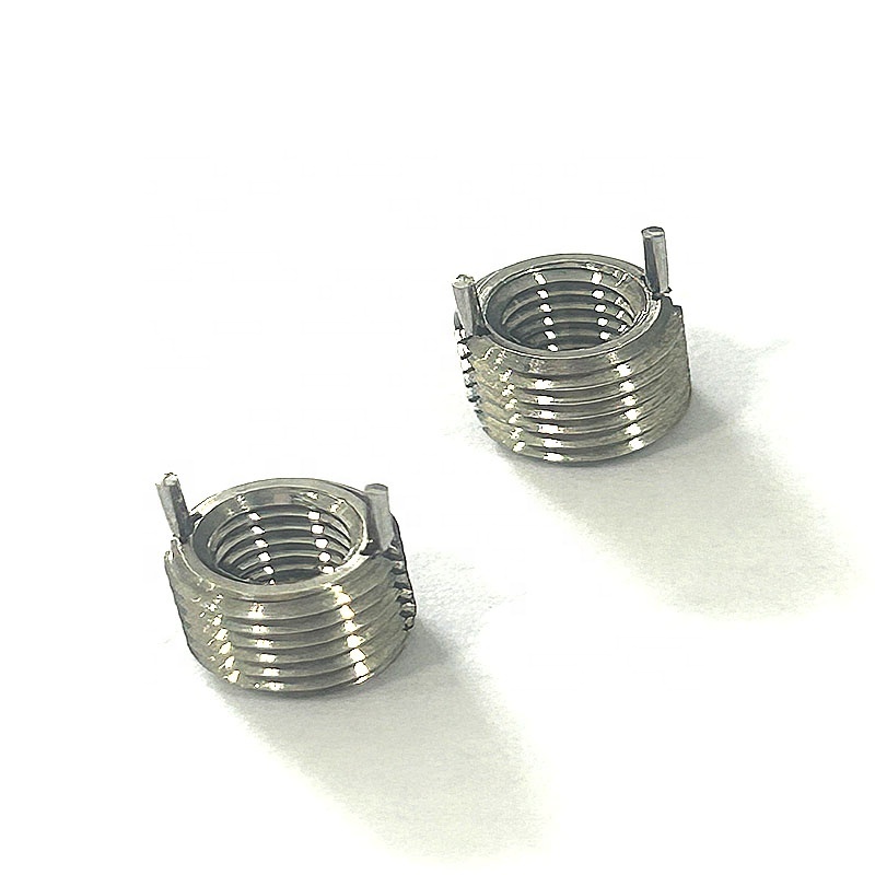 Industrial Stainless Steel Self-Tapping Thread Insert 1/2-20 Key Locked Heavy Duty