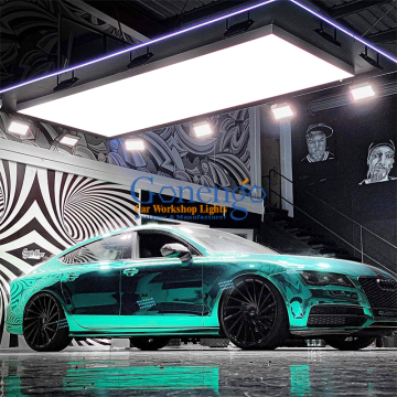Boîte lumineuse LED personnalisable avec logo pour les détails de garage et de voiture commerciale