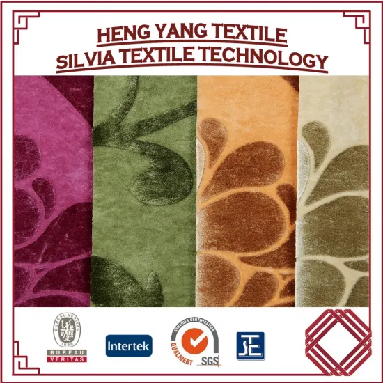 Haining Micro soft velboa / velvet Sofa Fabric bonding with TC fabric