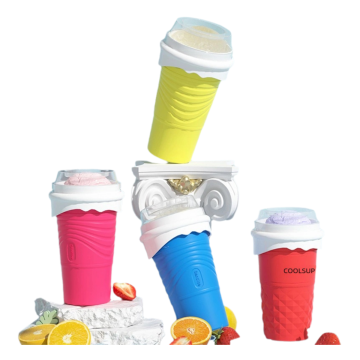 Summer Heat Relief: Homemade Slush Cup with Food Grade Silicone