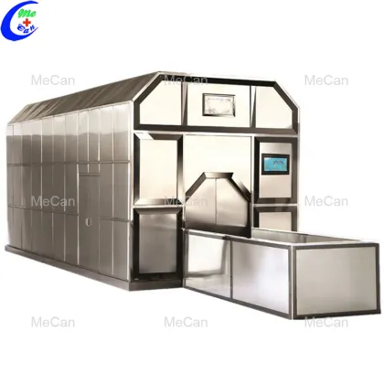 High efficiency cremation system no smoke crematory