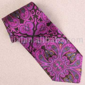 poly printed necktie