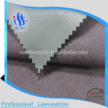 outdoor moisture transparent imitation linen bonded tpu garment fabric