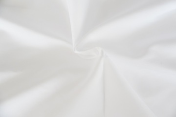 100% Polyester Bed Sheet Regular Optical Calendered White