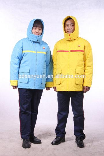 static protective winter clothing