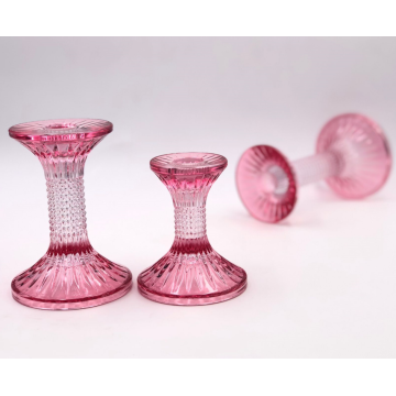 long stem glass votive candle holder sets