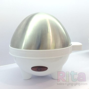 Microwave Egg Boiler with stainless steel lid As Seen On TV 2014 Electric Automatic 7 Hole Egg Cooker Boiler ZD-001