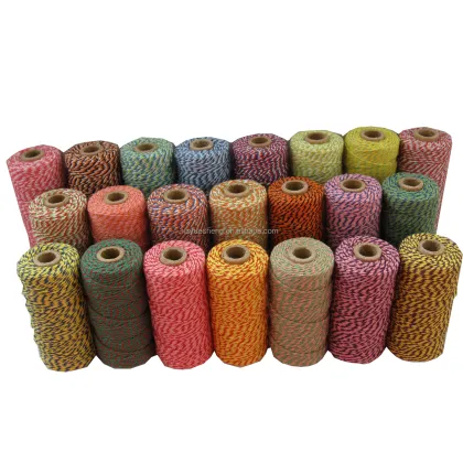 Cotton Macrame Craft String 100m - 100% Cotton Colourful Bakers Twine