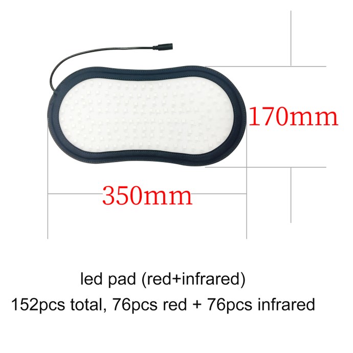 High quality led red light therapy device mat