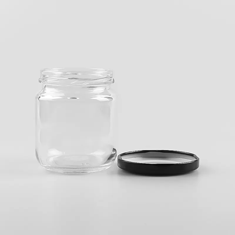 195ml Glass Jar With Lid3 Png