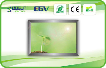 40mm Hanging Led Snap Frame Light Box Wiht Edge Lit Slim Display , Oem Odm