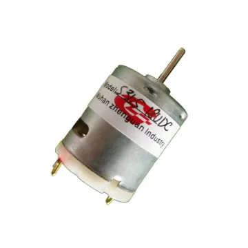 Permanent Magnet Brush Electric DC motor 24v 12v Motor 3v 6v 18v 36v 48v