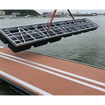 EPS Polyethylene Foam Filled Plastic Pontoon Floats Dock Manufacturer in China
