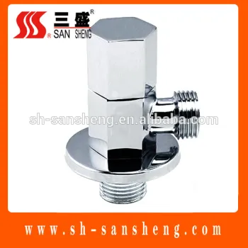 Brass Angle Valve With Chrome Plated