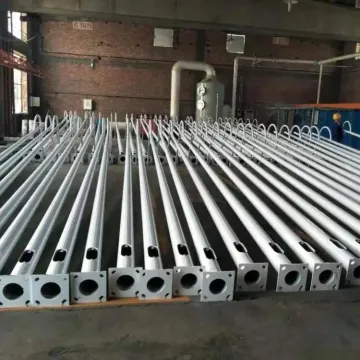 Galvanized Steel Solar Light Pole