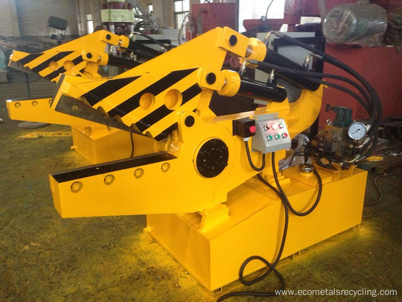 Integrated Hydraulic Crocodile Scrap Metal Cutting Machine