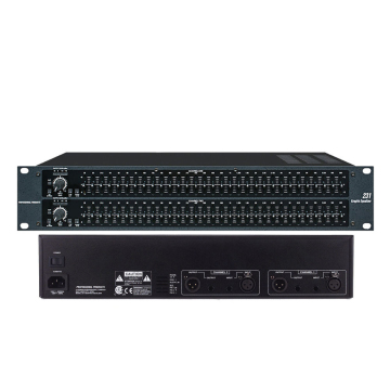 Professional Audio Signal Processor: 31-Band Dual Channel Analog Equalizer for 231 Channels