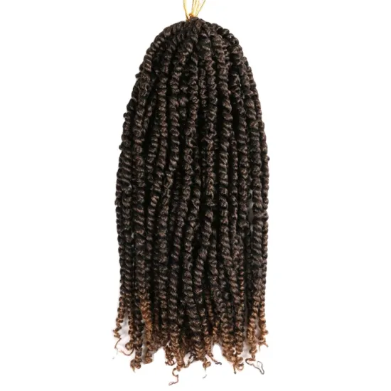 Passion Twist Braids Xtwo Crochet Braiding Hair Synthetic Crochet Hair Extensions High Temperature Fiber Braiding Hair For Women
