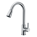 Pull-out Brass Kitchen Faucet Mixer Taps